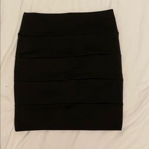 Charlotte Russe - Black Bandage Skirt